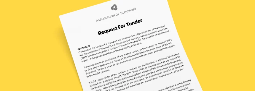 Submit Tender